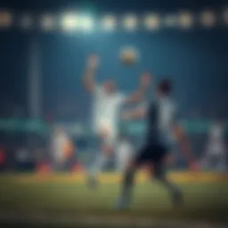 Al Sadd team in action during a match