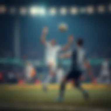 Al Sadd team in action during a match