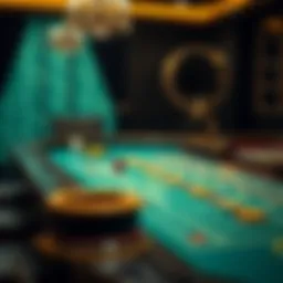 Overview of Baccarat table layout