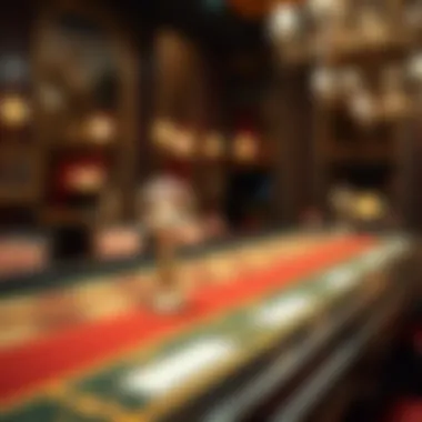 The Evolution of Baccarat through the Ages Historical baccarat table showcasing its evolution