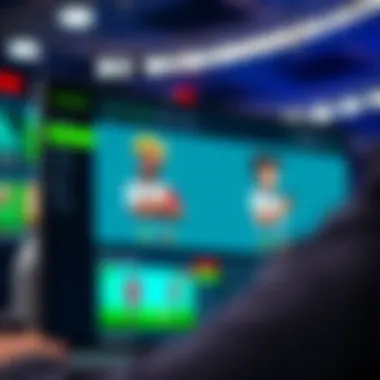 User Interface Features of Betmotion Screenshot of Betmotion user interface showcasing features