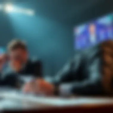 Illustration of betting decision-making process