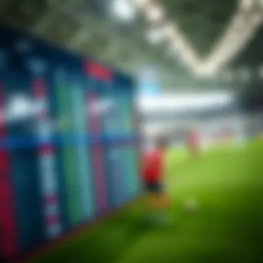 Betting odds display