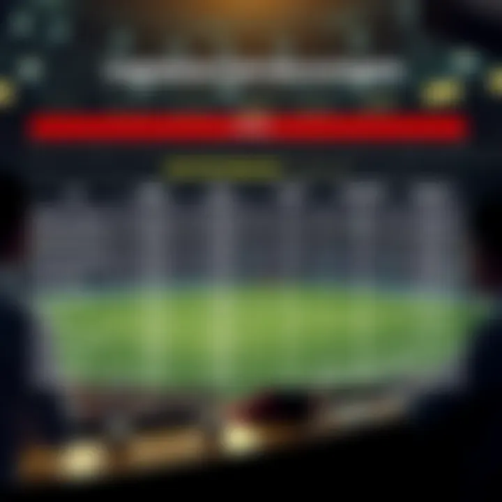 A comparative chart of different betting platforms and their user experiences.