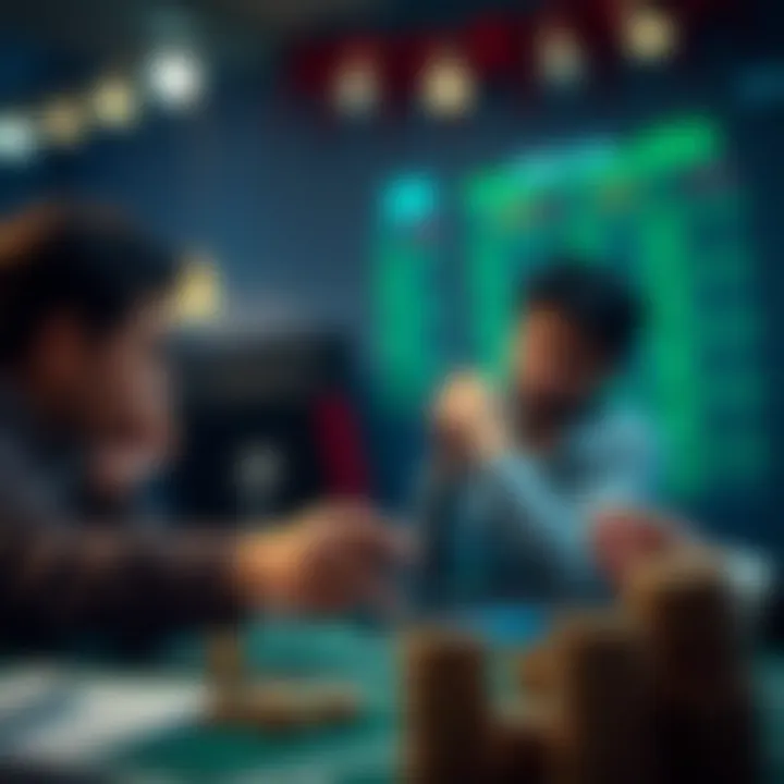 Visualization of effective betting strategies