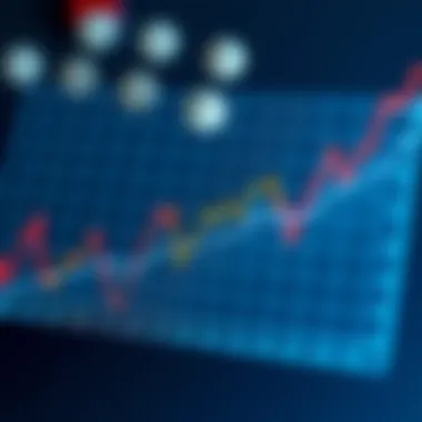 Graph depicting statistical analysis in betting