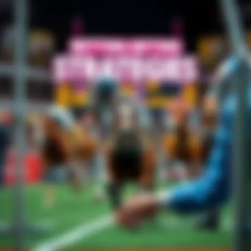 Visual representation of betting strategies