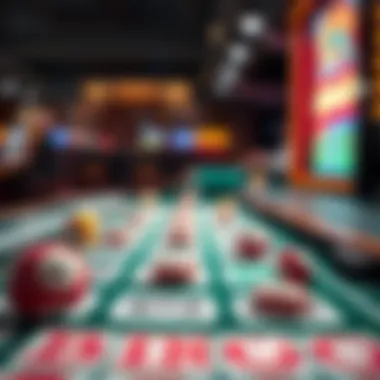 The Excitement of Bingo Gameplay A close-up of a game board with bingo cards displayed