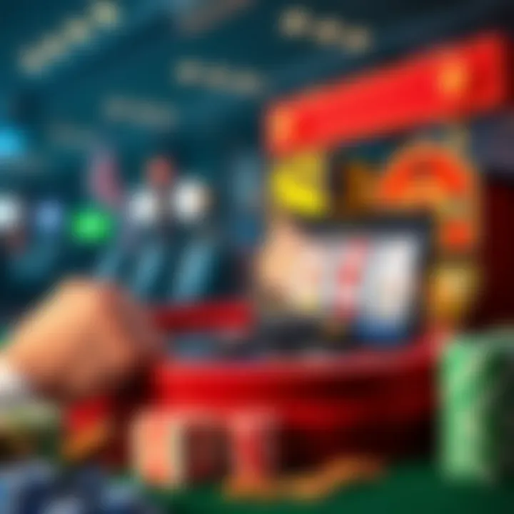 A strategic layout displaying various betting strategies for maximizing gains in slot games