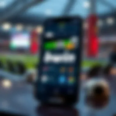 User-friendly interface of bwin app