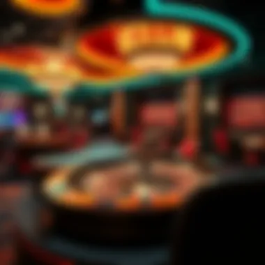 An engaging environment inside a casino featuring immersive roulette
