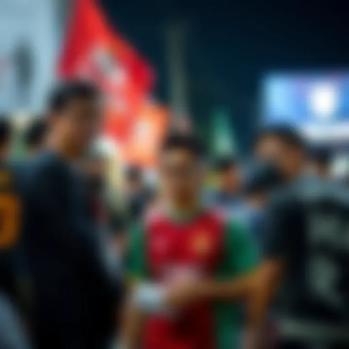 Local community supporting Chiang Rai United