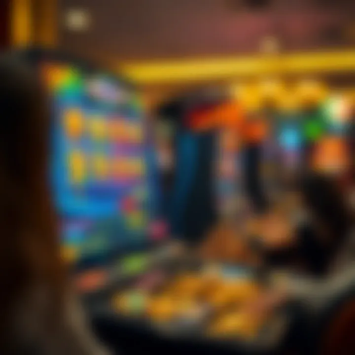 A digital gaming interface showcasing a coin casino experience