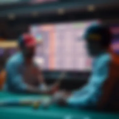 Visualizing cricket betting options