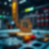 Cryptocurrency betting concept