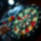 Understanding Betting Zones in Darts Strategic dartboard layout showcasing betting zones