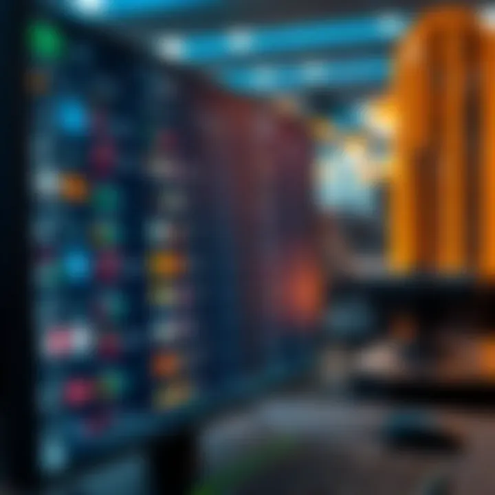 Diverse betting options displayed on a digital platform