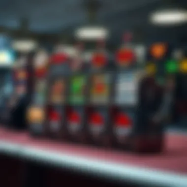 An infographic depicting the evolution of slot machine technology over the years.