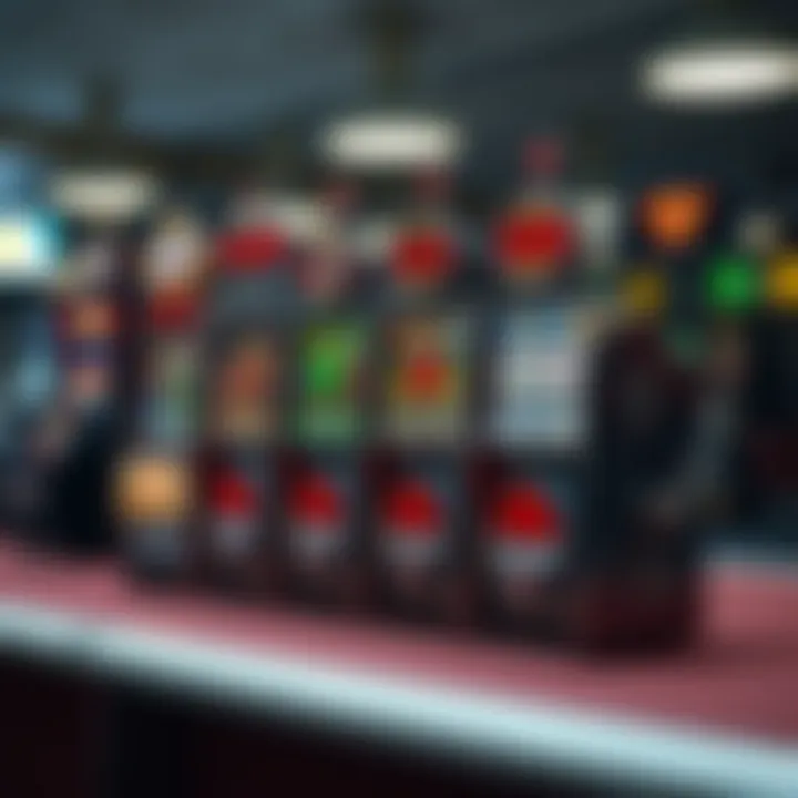 An infographic depicting the evolution of slot machine technology over the years.