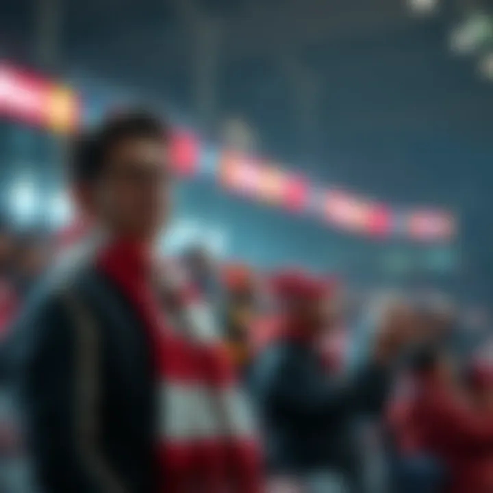 Fan Culture at Illaura Hawks Games Fan culture at Illaura Hawks games