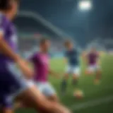 Dynamic Matchup Between Fiorentina and Atalanta Fiorentina and Atalanta teams in action