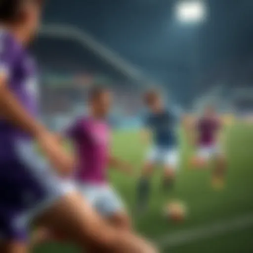 Dynamic Matchup Between Fiorentina and Atalanta Fiorentina and Atalanta teams in action