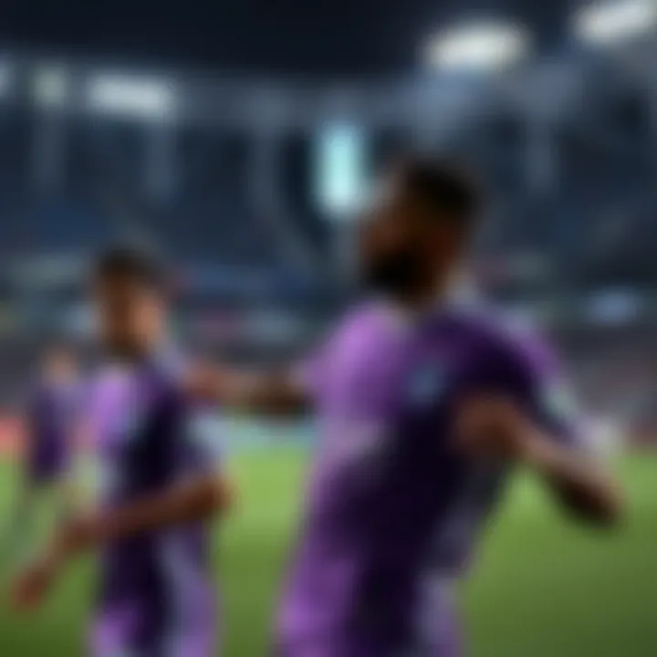 Fiorentina's key players during a match