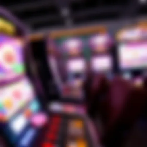Exciting gaming interface of a free slot machine