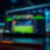 An overview of a popular international football betting website interface.