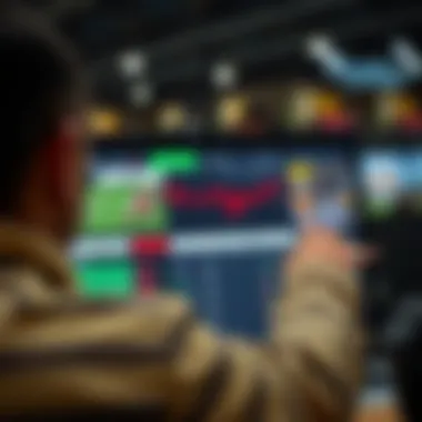 User interface of a Toto betting site