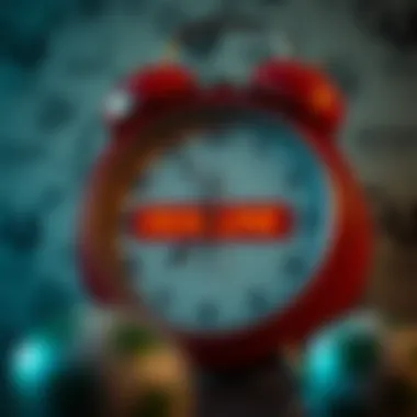 Important Deadline for Lottery Claims Clock indicating the deadline for claiming lottery prizes