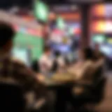 A digital representation of online betting activities