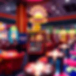 Overview of mobile slot games showcasing vibrant graphics and engaging themes