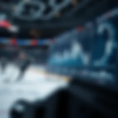 Statistical data charts for NHL predictions