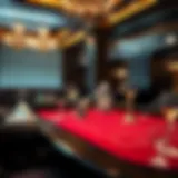 An engaging visual representation of the history of baccarat