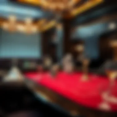 An engaging visual representation of the history of baccarat