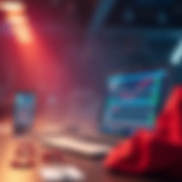 An abstract representation of online betting platforms and their features