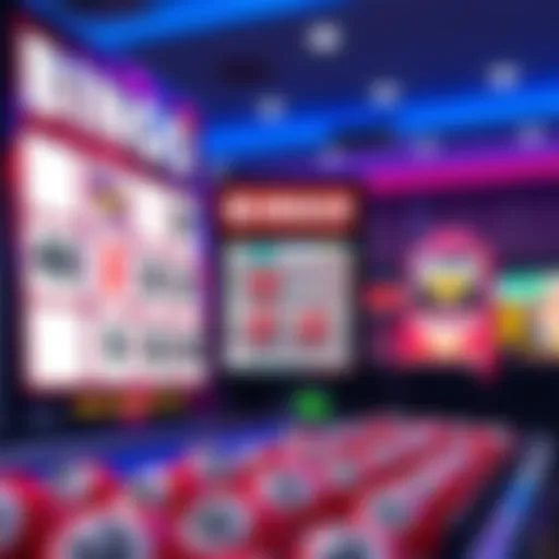 Digital Bingo Card Display