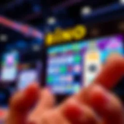 An engaging online bingo game interface with vibrant colors