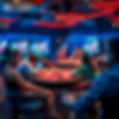 Immersive Experience in Online Blackjack Gaming Players enjoying an immersive online blackjack session