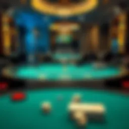 Virtual Blackjack Table Setup