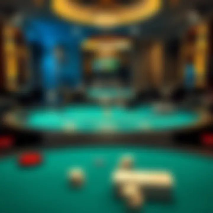 Experience the Thrill of Online Blackjack Virtual Blackjack Table Setup