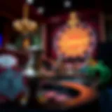 Visual representation of online casino games