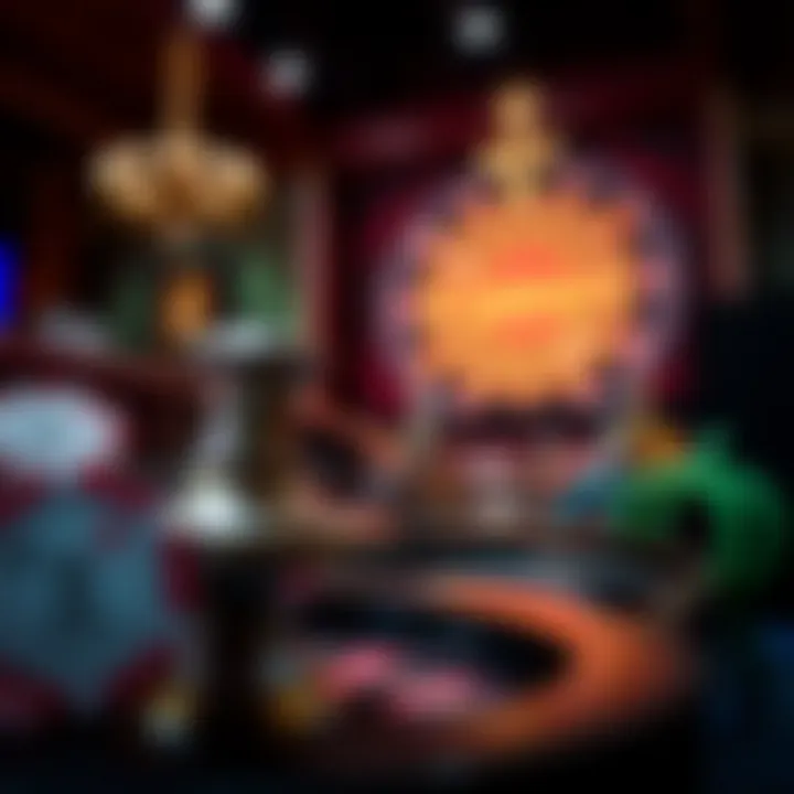 Diverse Online Casino Games Visual representation of online casino games