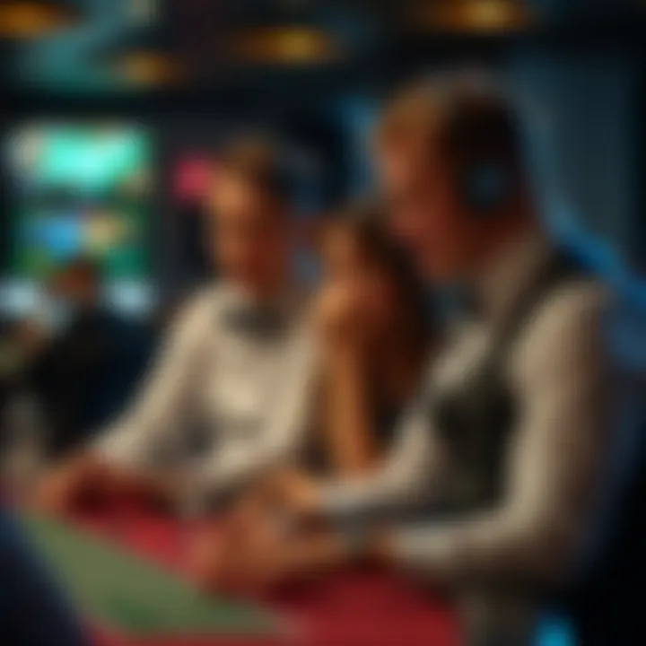 Live dealer gaming interaction