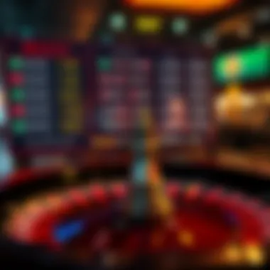 Understanding Odds and Payouts A digital interface showing odds and payouts for roulette