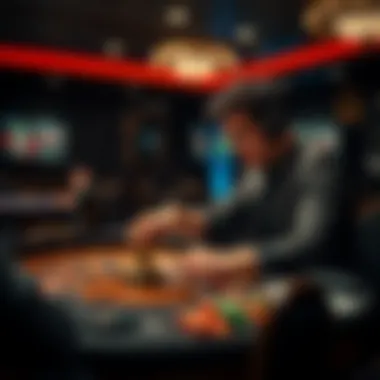 Engaging in Strategic Gameplay Strategic gameplay in action at an online roulette table