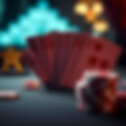 Visual representation of poker hand rankings