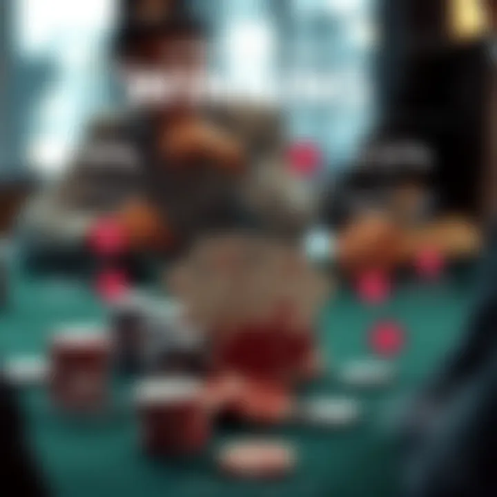 Infographic showcasing poker strategies