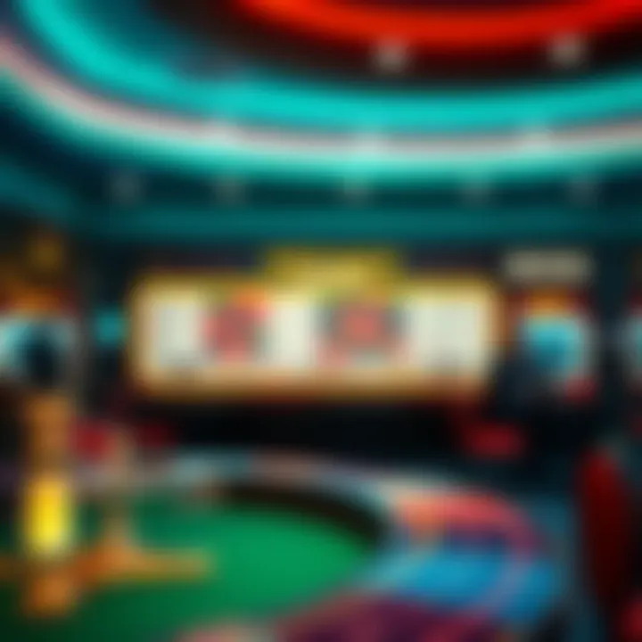 Betting Options in Punto Banco An illustration of various betting options available in Punto Banco